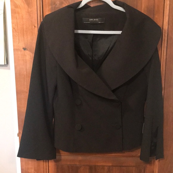 Zara | Jackets \u0026 Coats | Zara Black 
